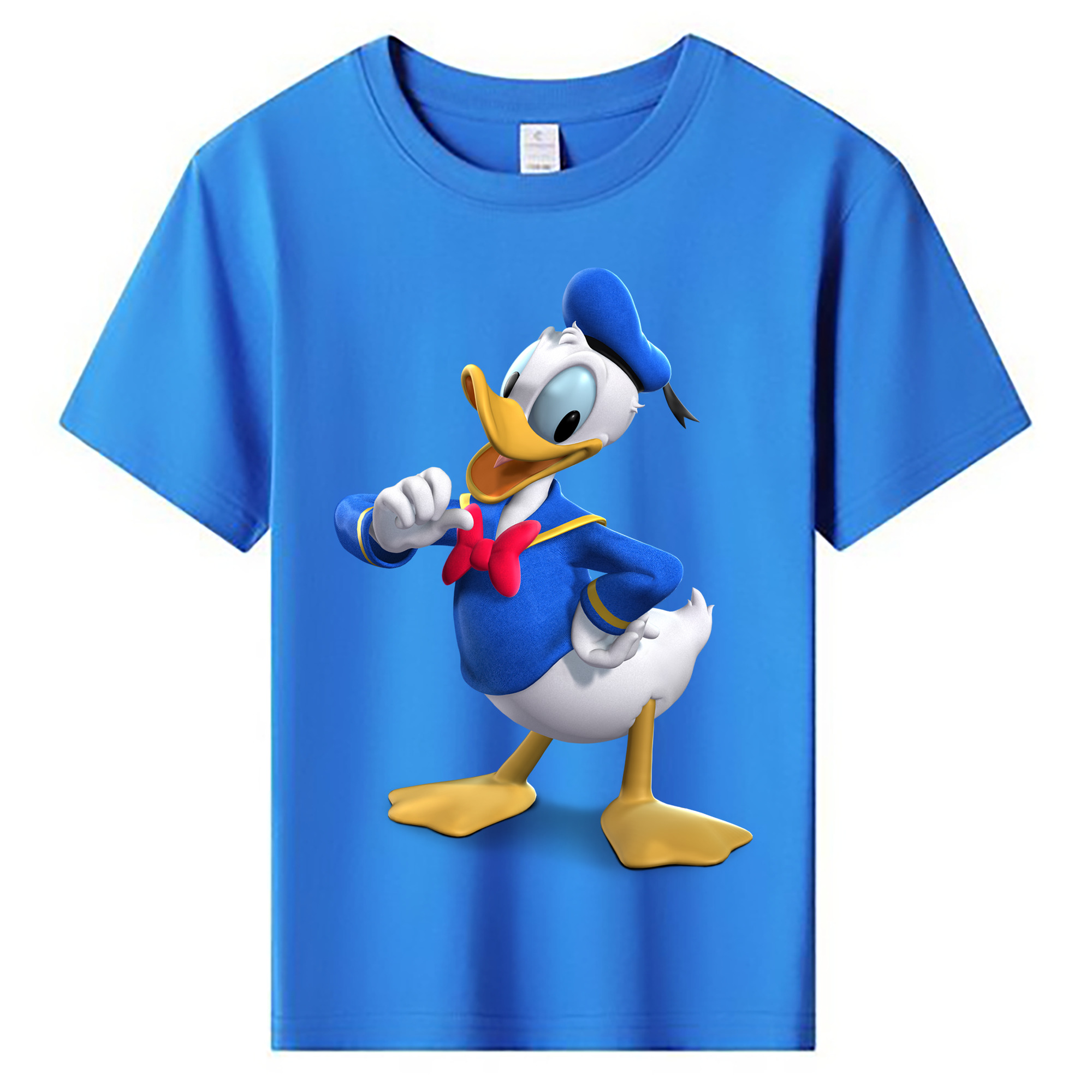 ミッキーマウス Mickey Mouse 綿100％キッズTシャツ（フロントプリント）